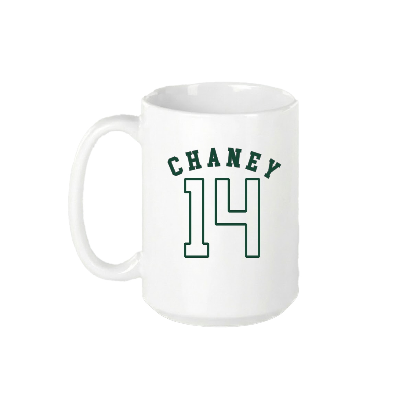 15oz Coffee Mug — Shirsey Arch in White