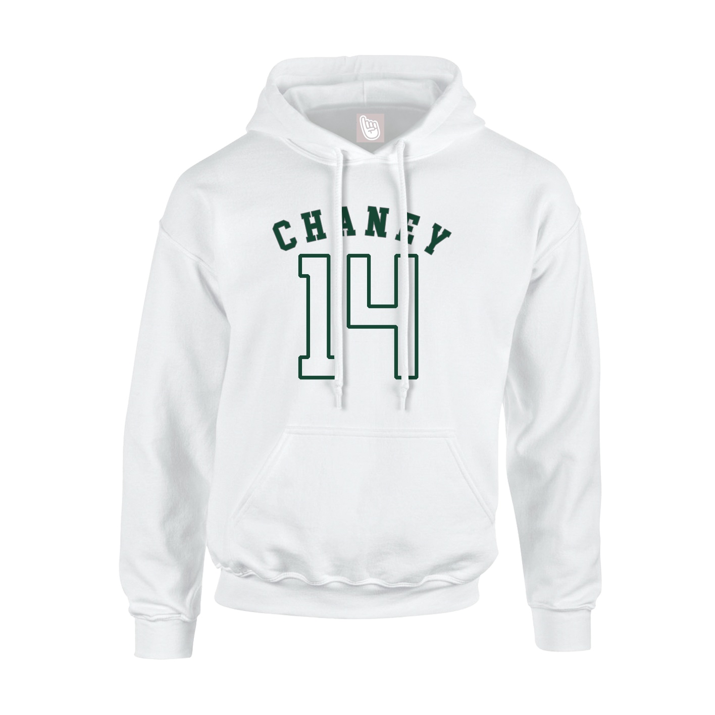 Hoodie — Shirsey Arch in White