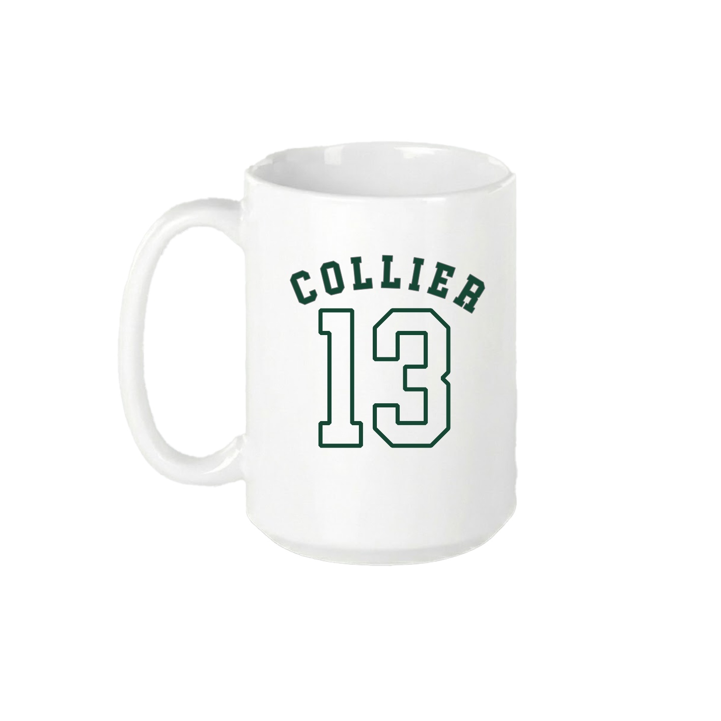 15oz Coffee Mug — Shirsey Arch in White