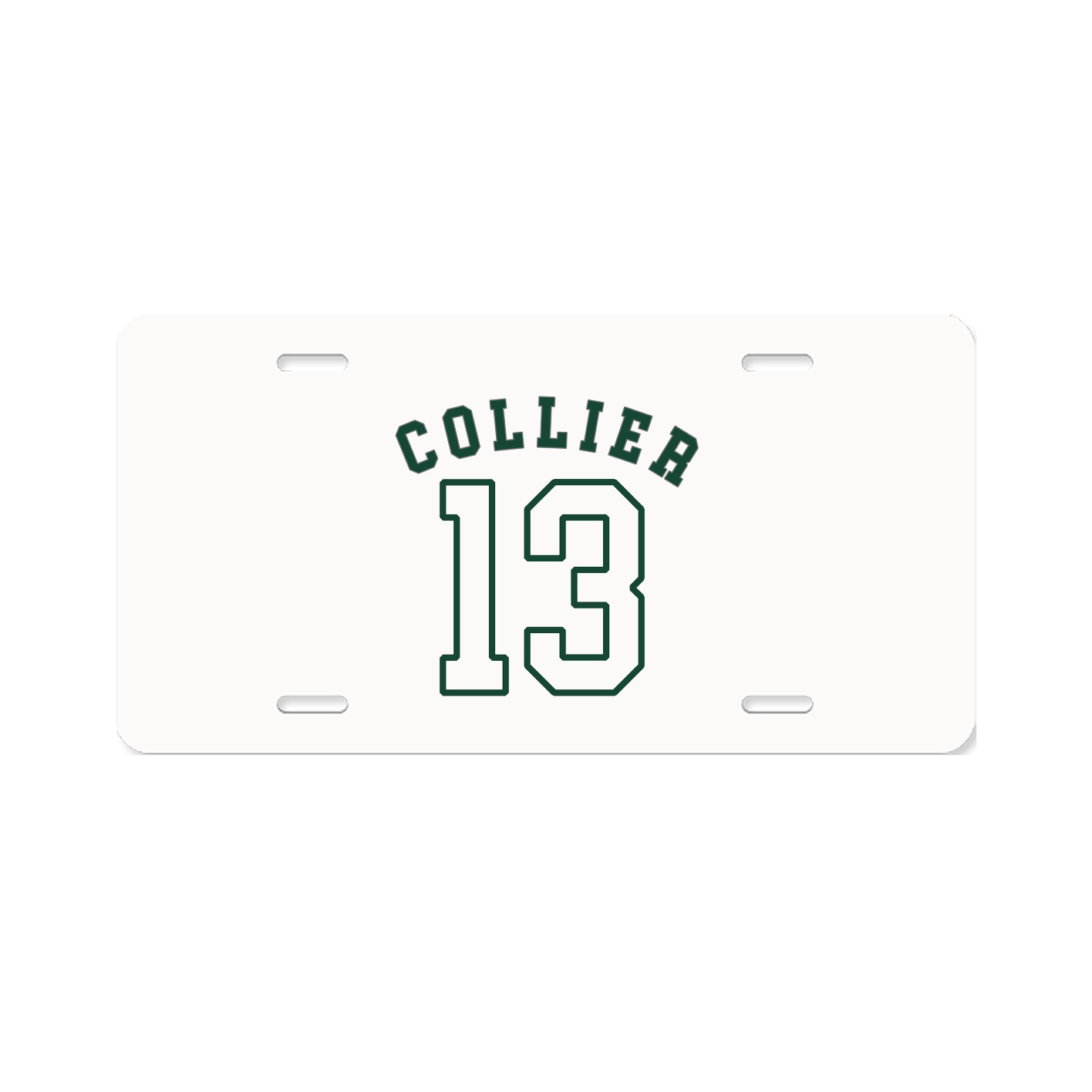 License Plate — Shirsey Arch in Classic