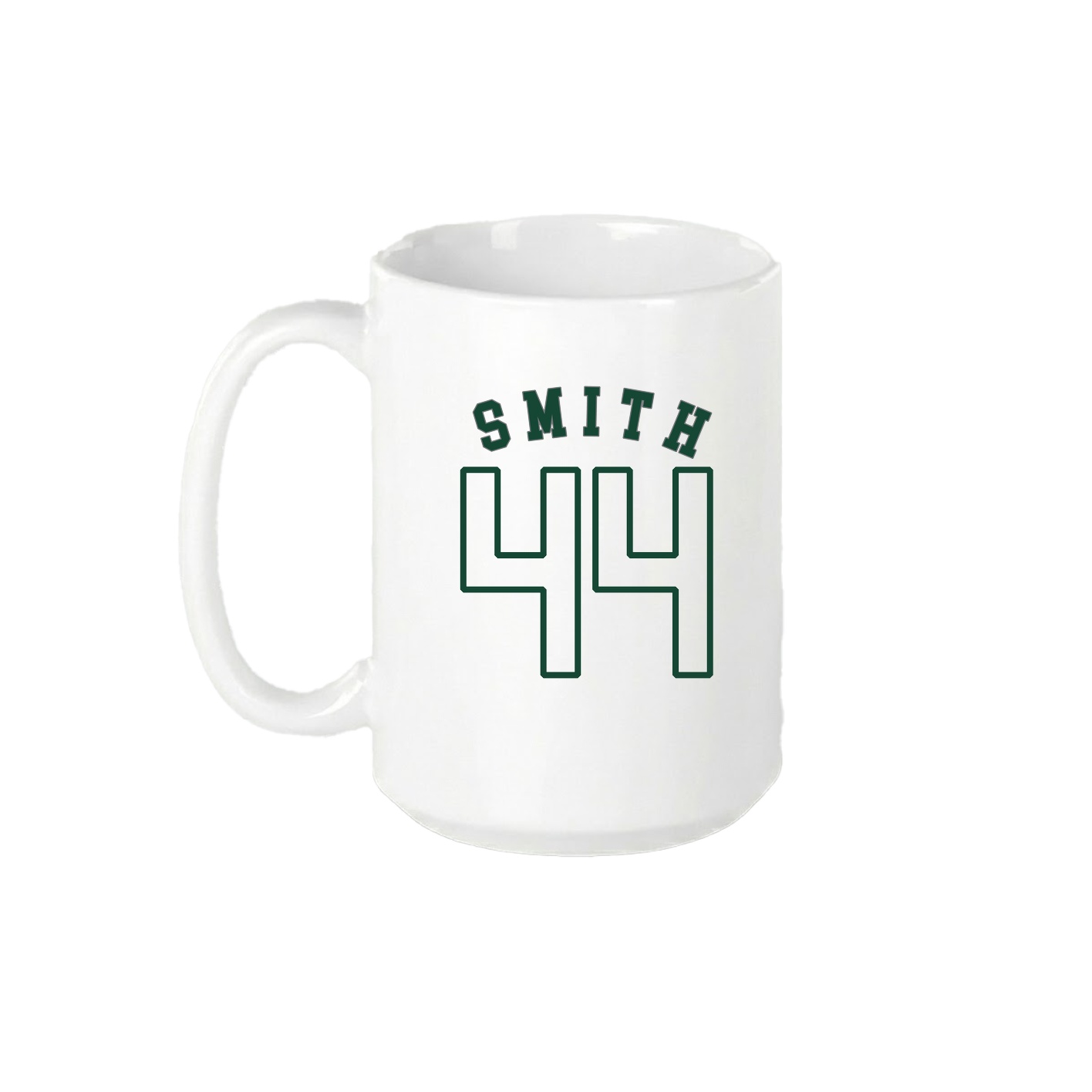 15oz Coffee Mug — Shirsey Arch in White