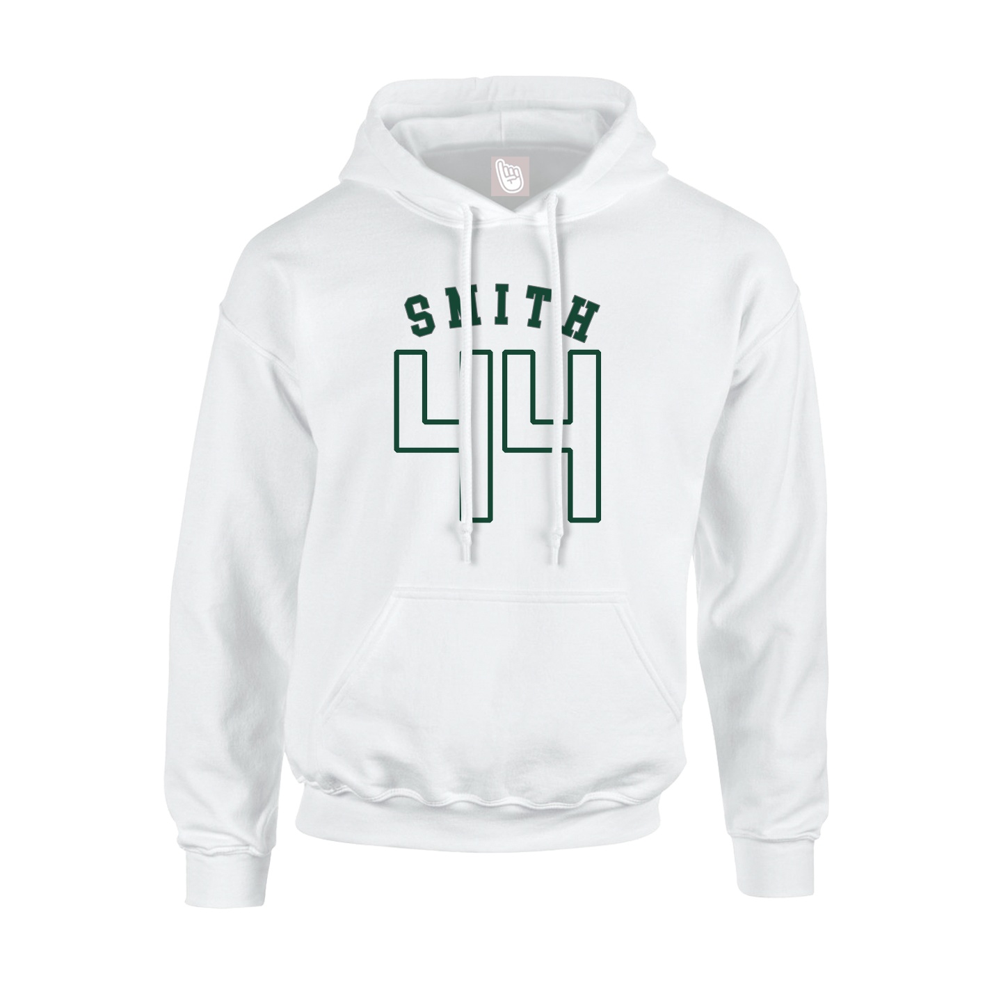 Hoodie — Shirsey Arch in White