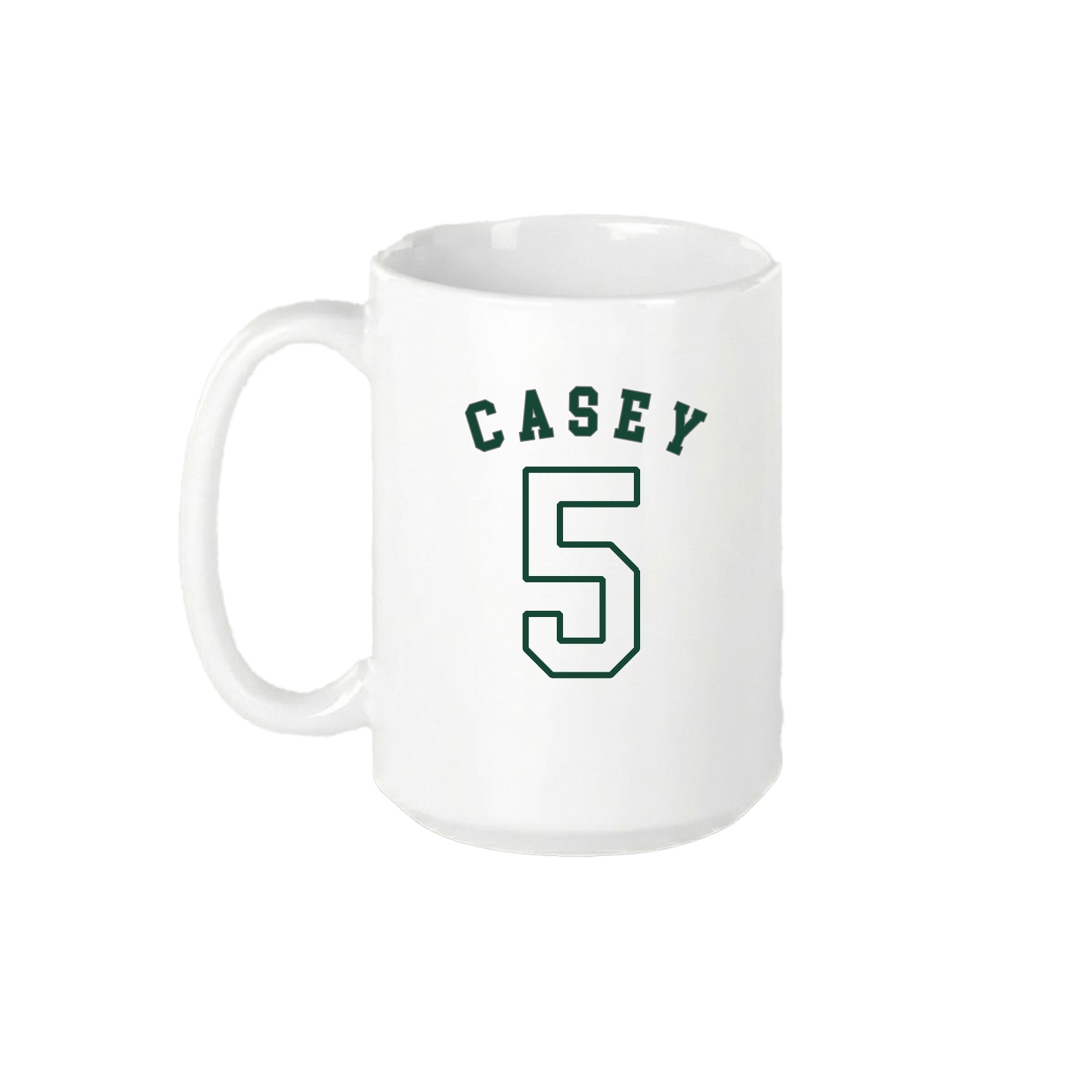 15oz Coffee Mug — Shirsey Arch in White