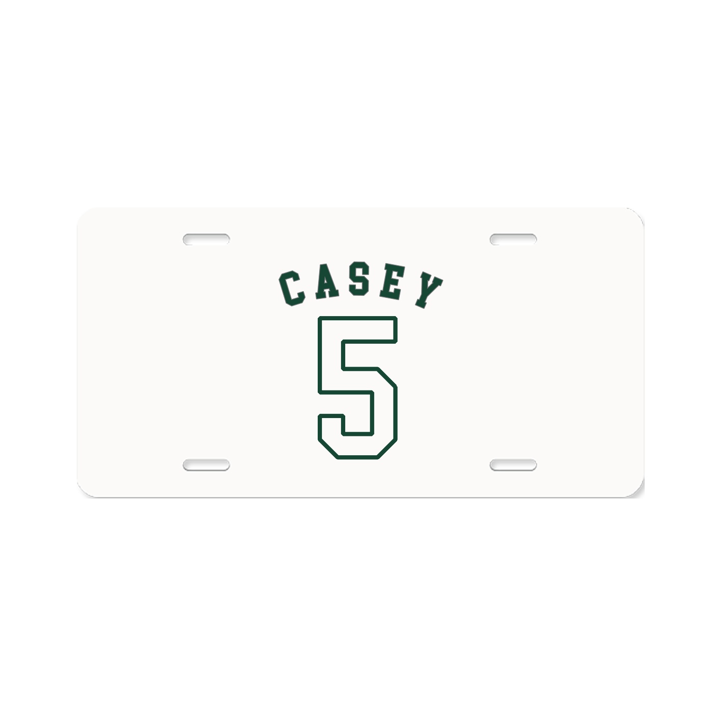 License Plate — Shirsey Arch in Classic