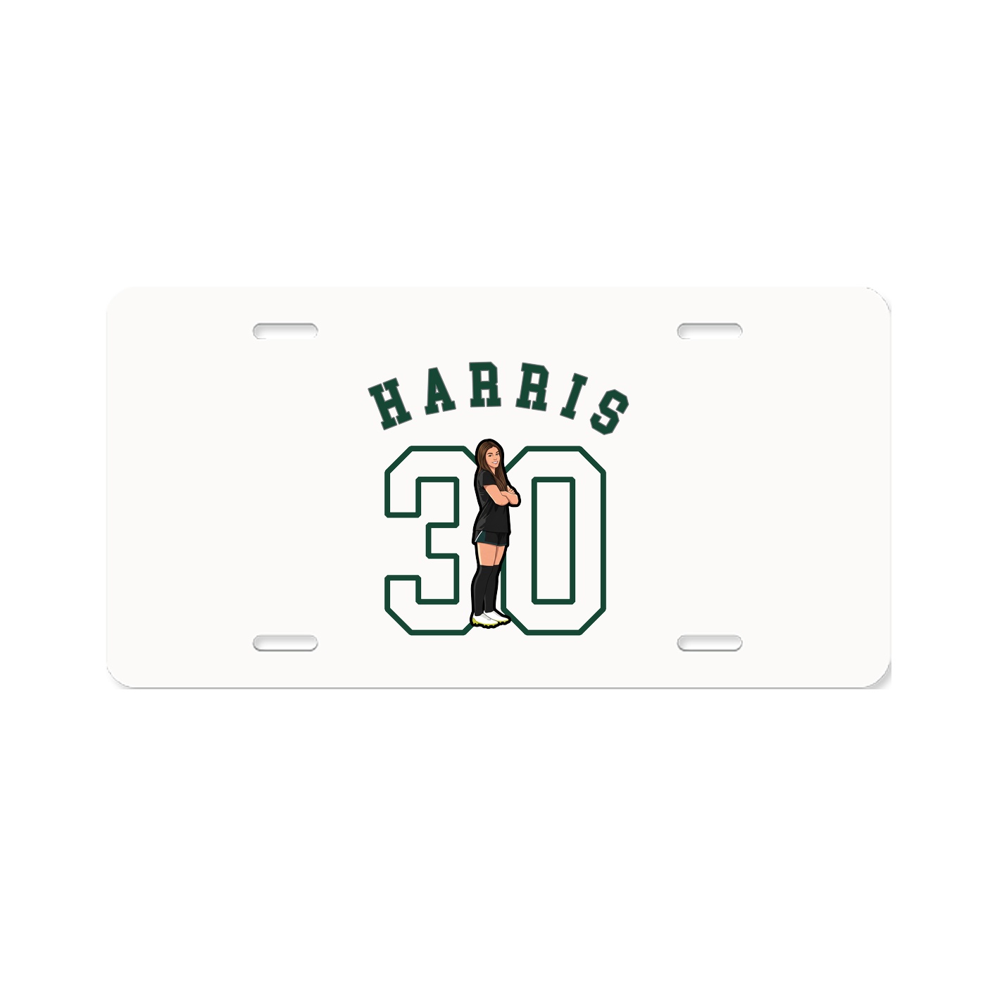 License Plate — Shirsey Arch in Classic