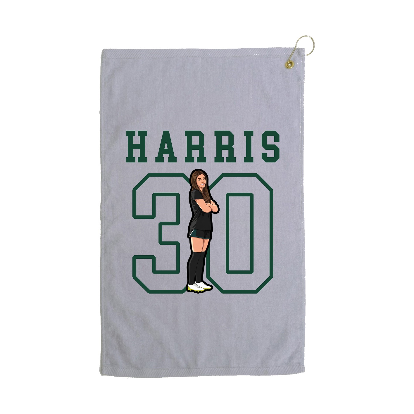 Golf Towel — Shirsey in Grey