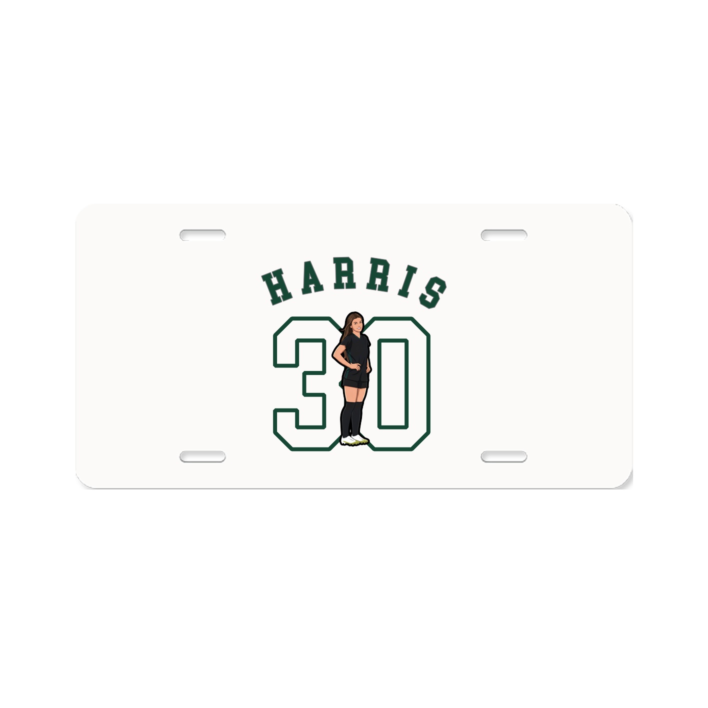 License Plate — Shirsey Arch in Classic