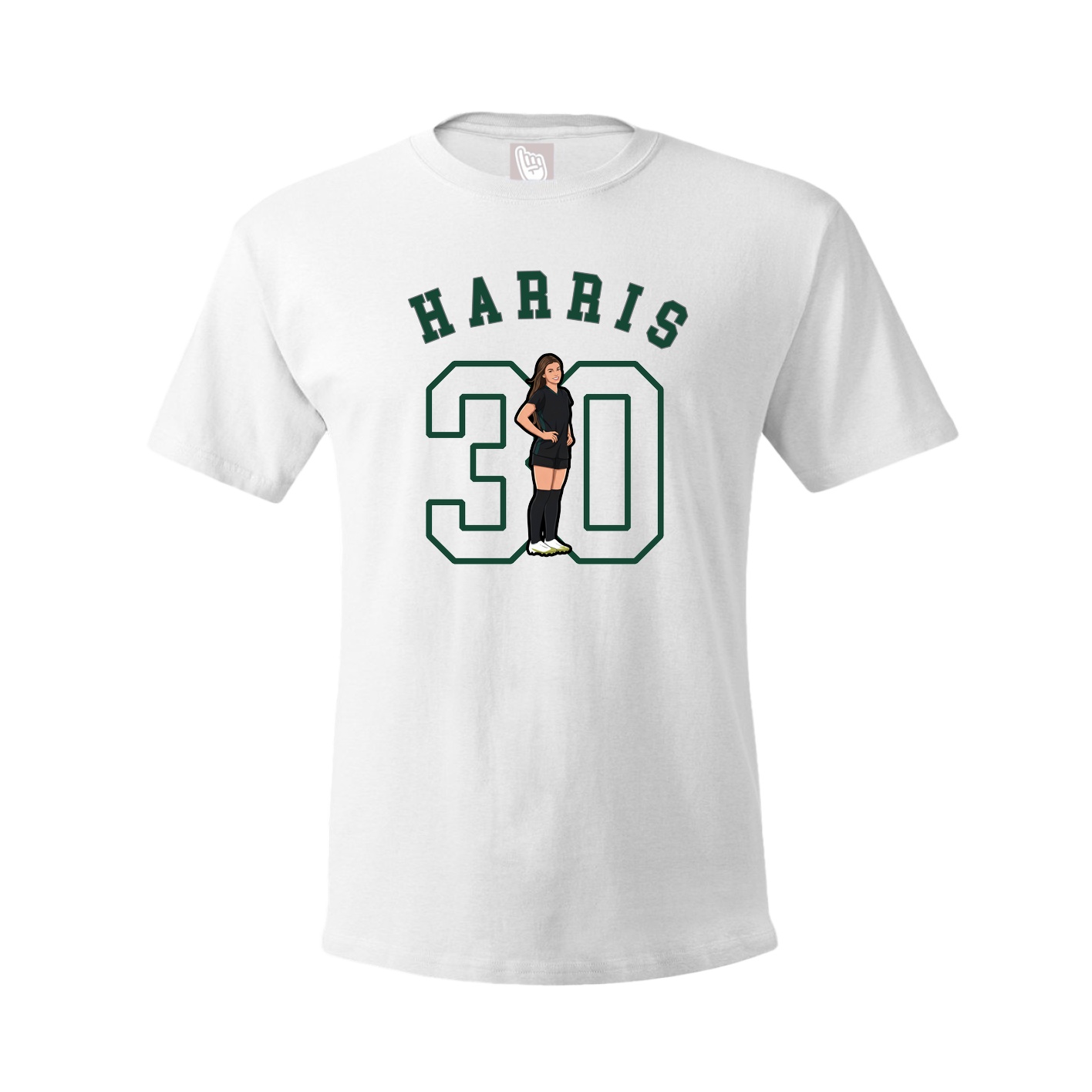 Tee — Shirsey Arch in White