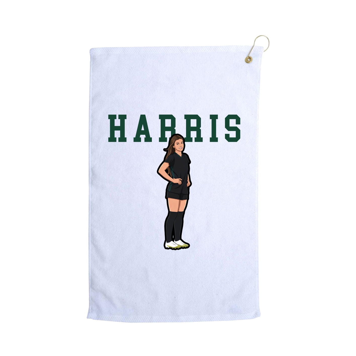 Terry Velour Golf Towel