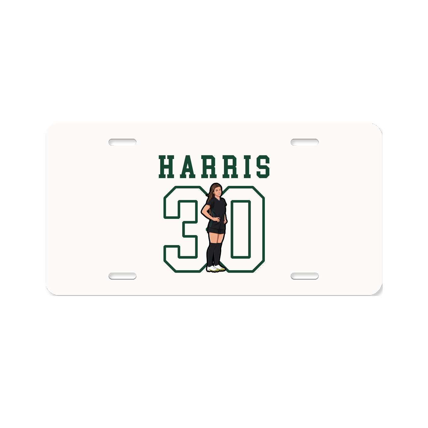 License Plate — Shirsey in Classic