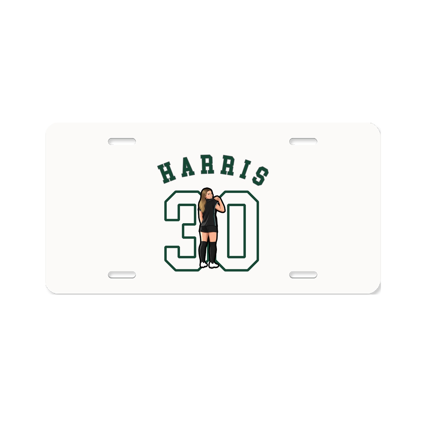 License Plate — Shirsey Arch in Classic