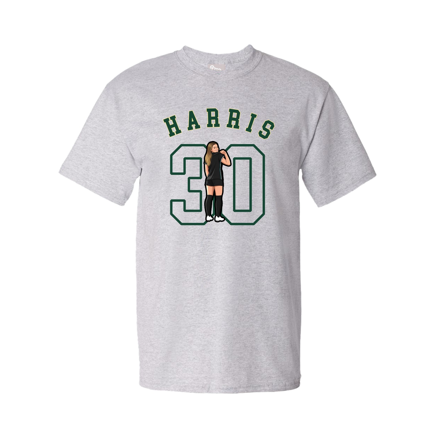 Youth Tee — Shirsey Arch in Grey