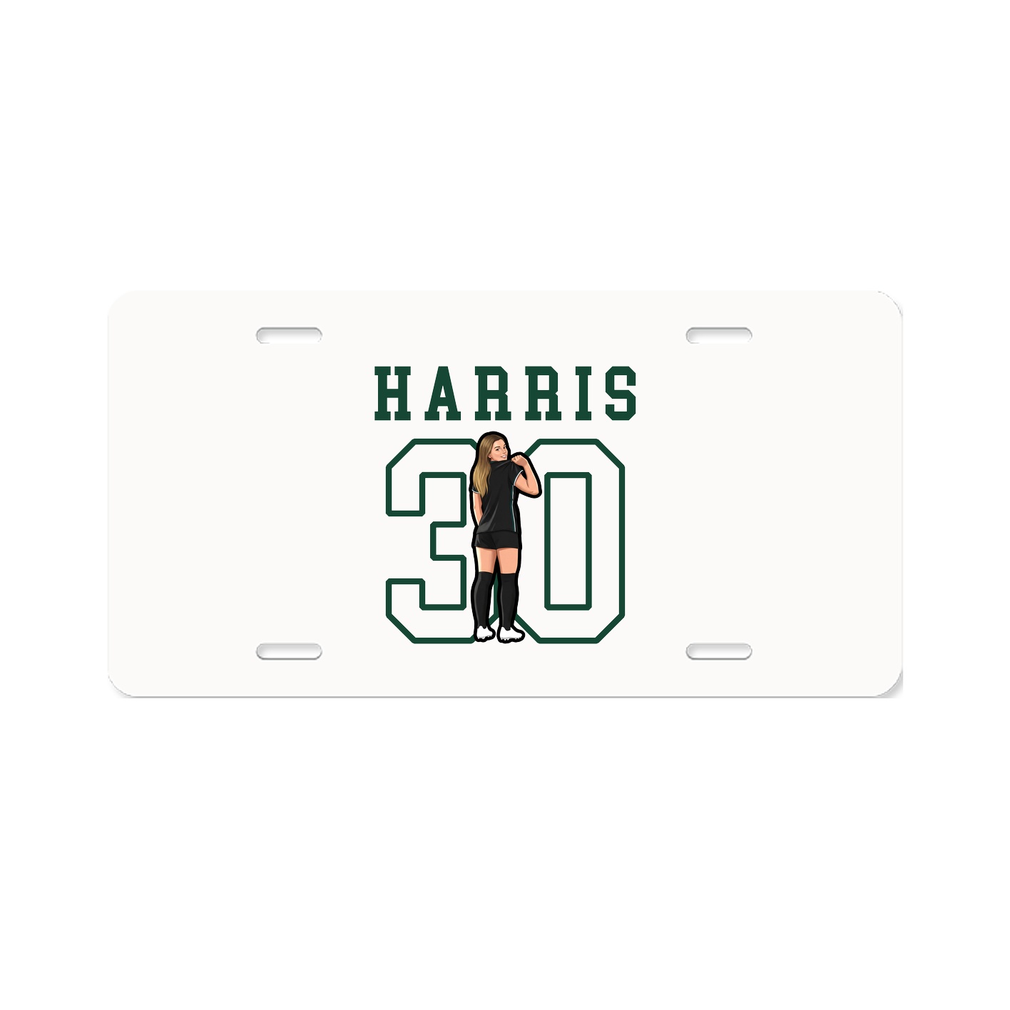 License Plate — Shirsey in Classic