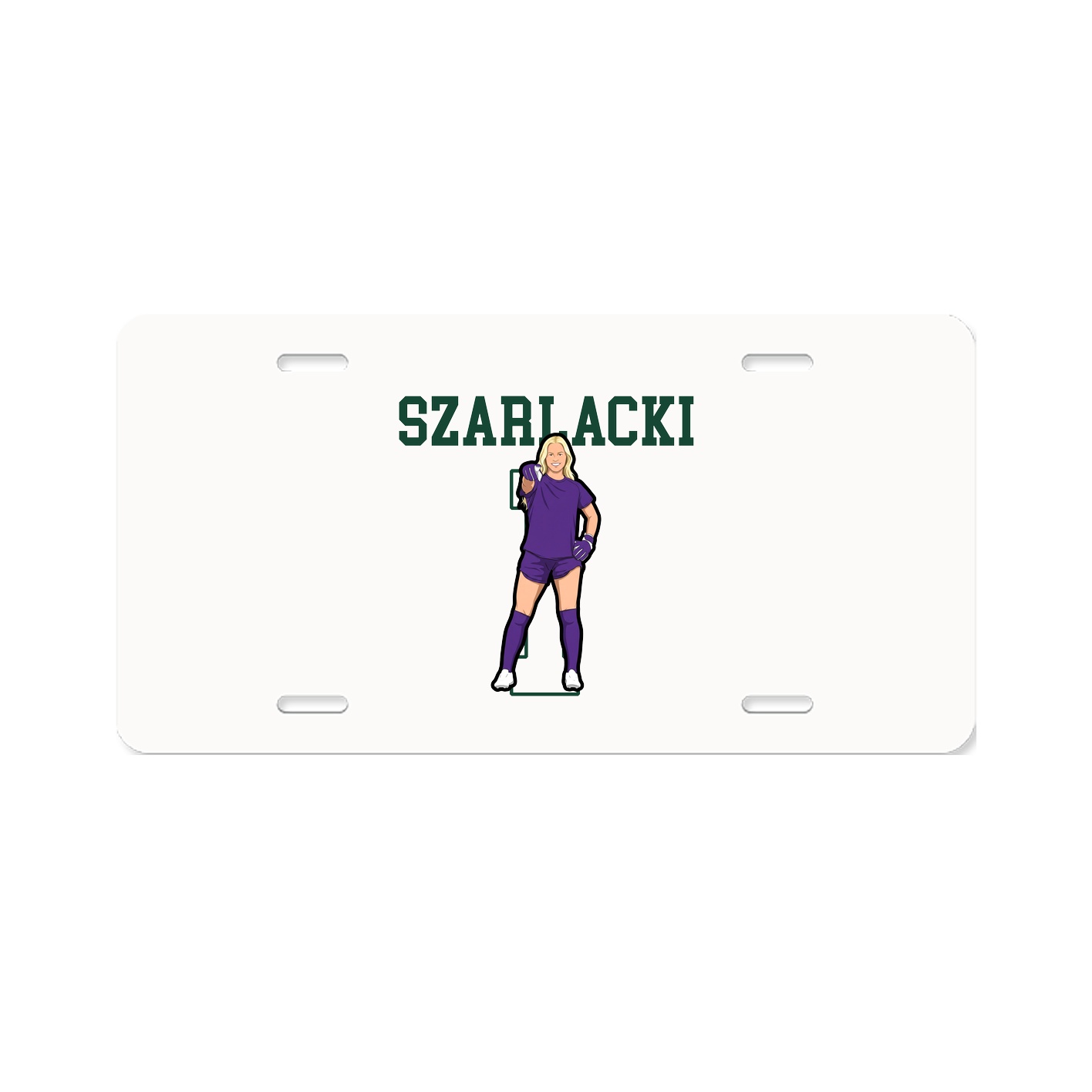 License Plate — Shirsey in Classic