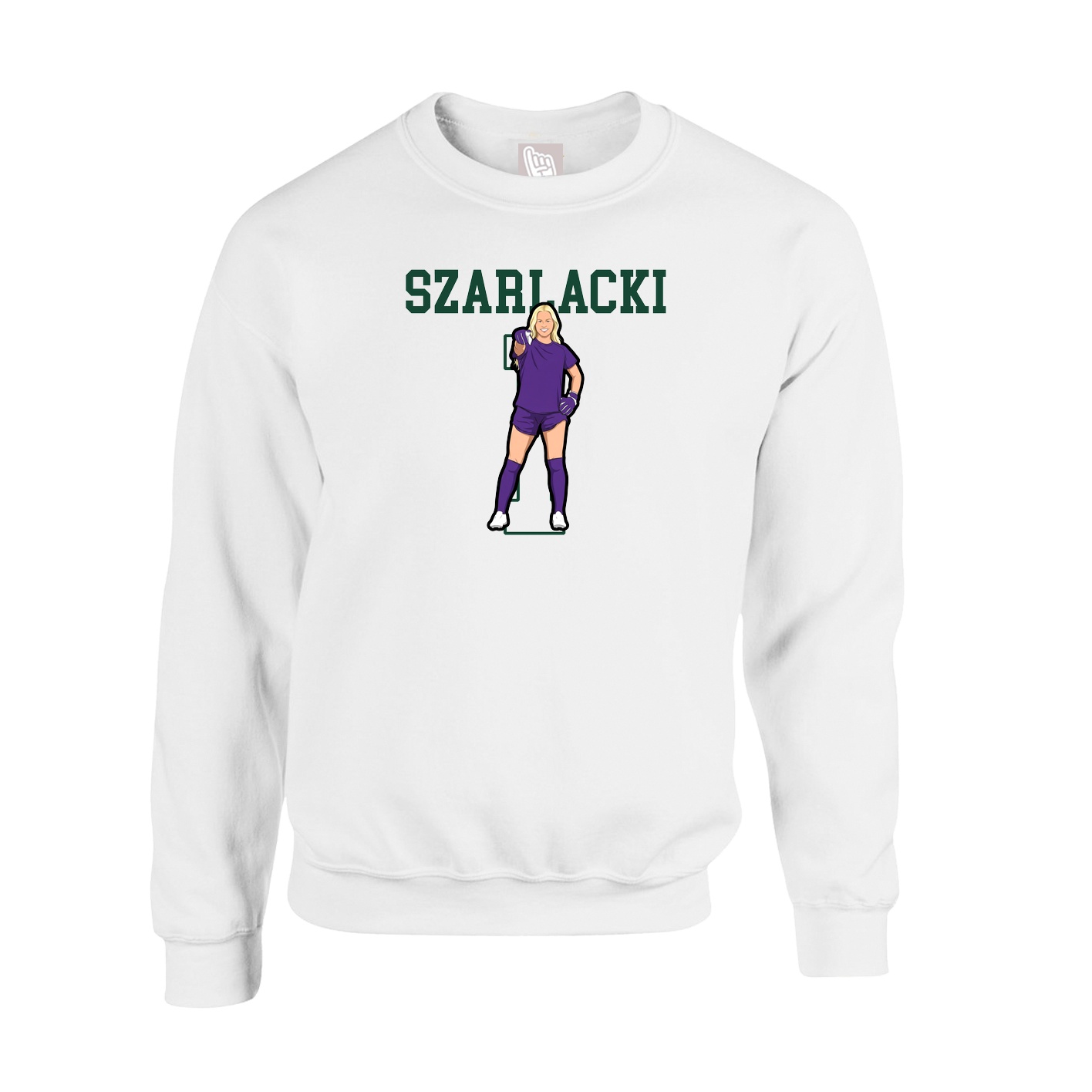 Fleece Crew — Shirsey in White
