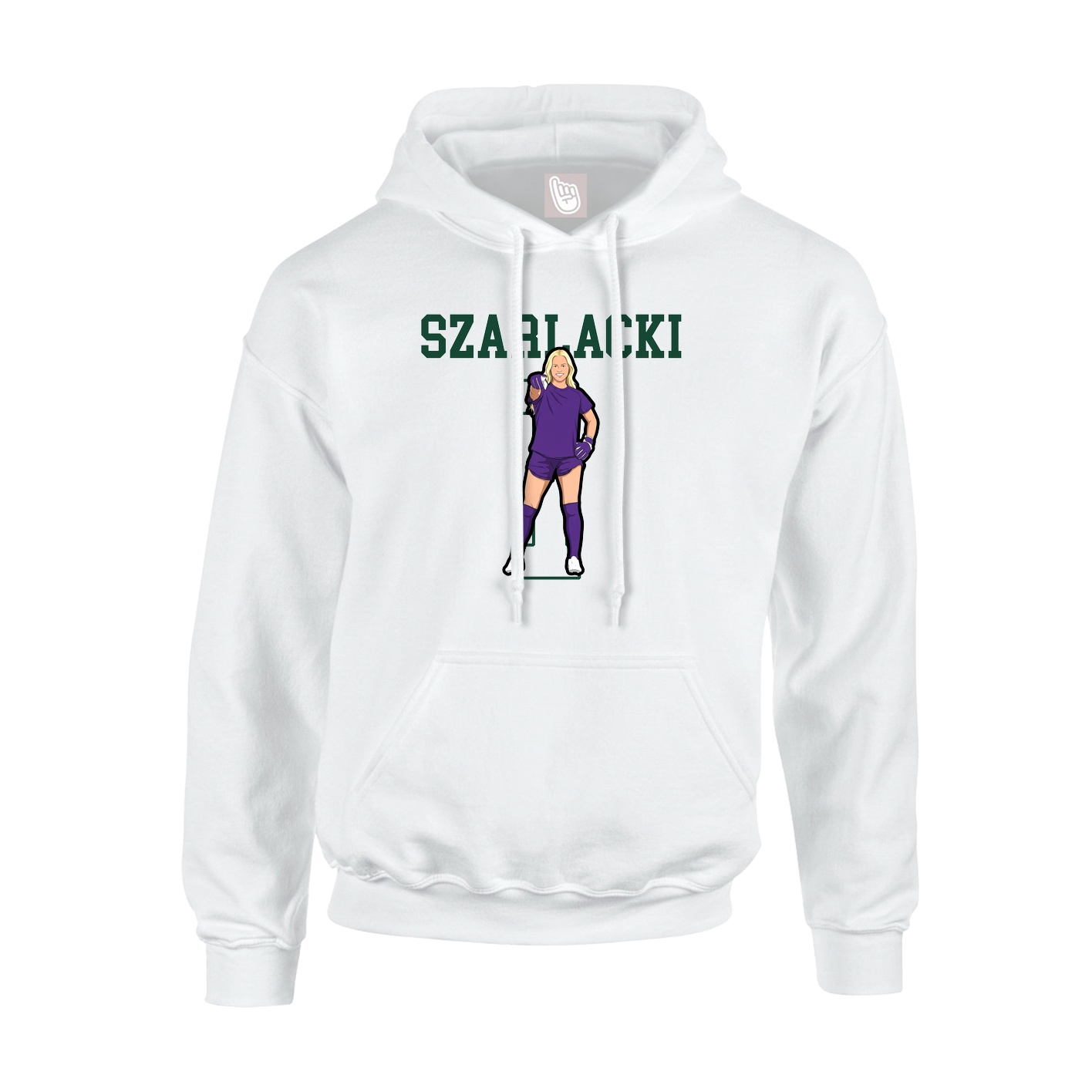 Youth Hoodie — Shirsey in White