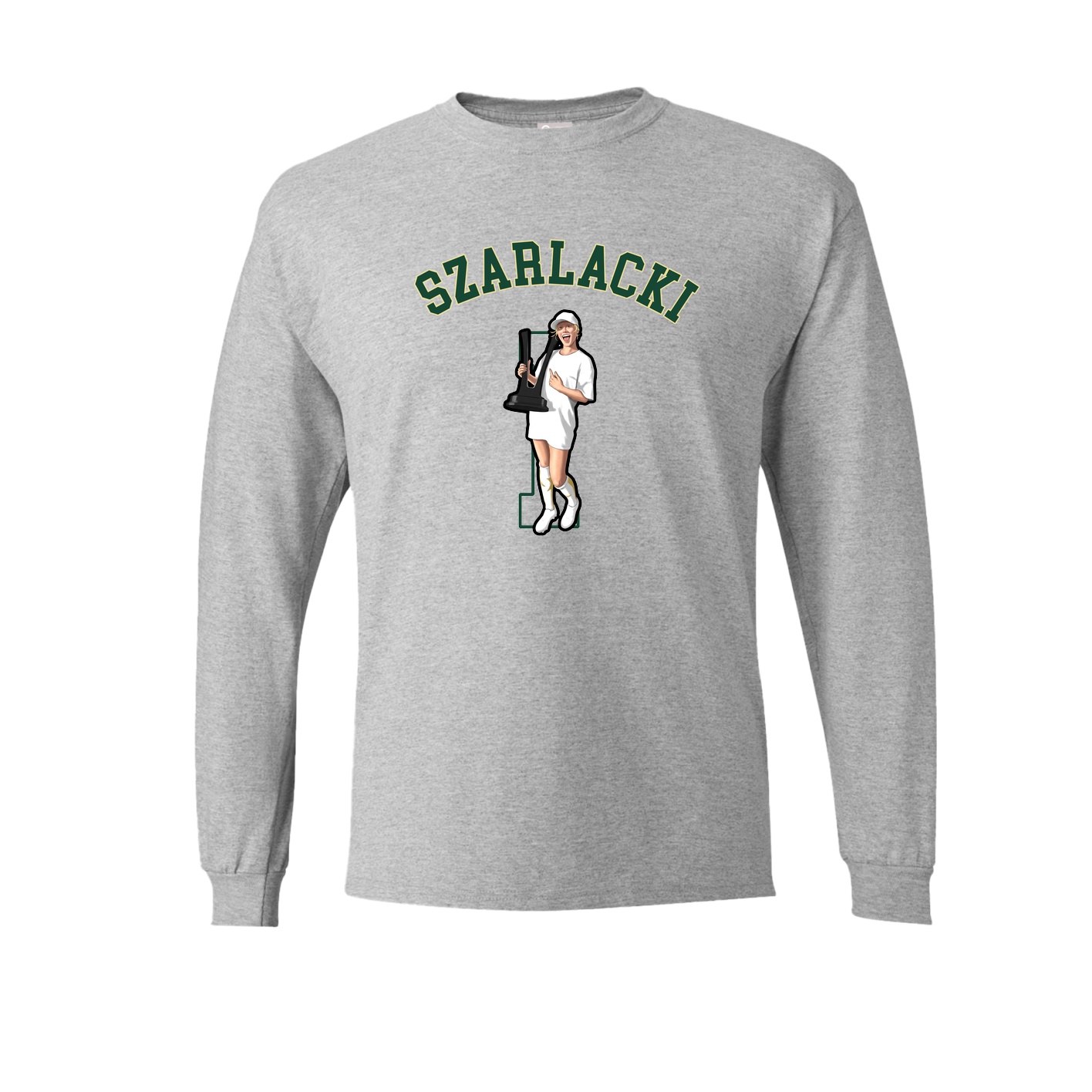 Long Sleeve Tee — Shirsey Arch in Grey