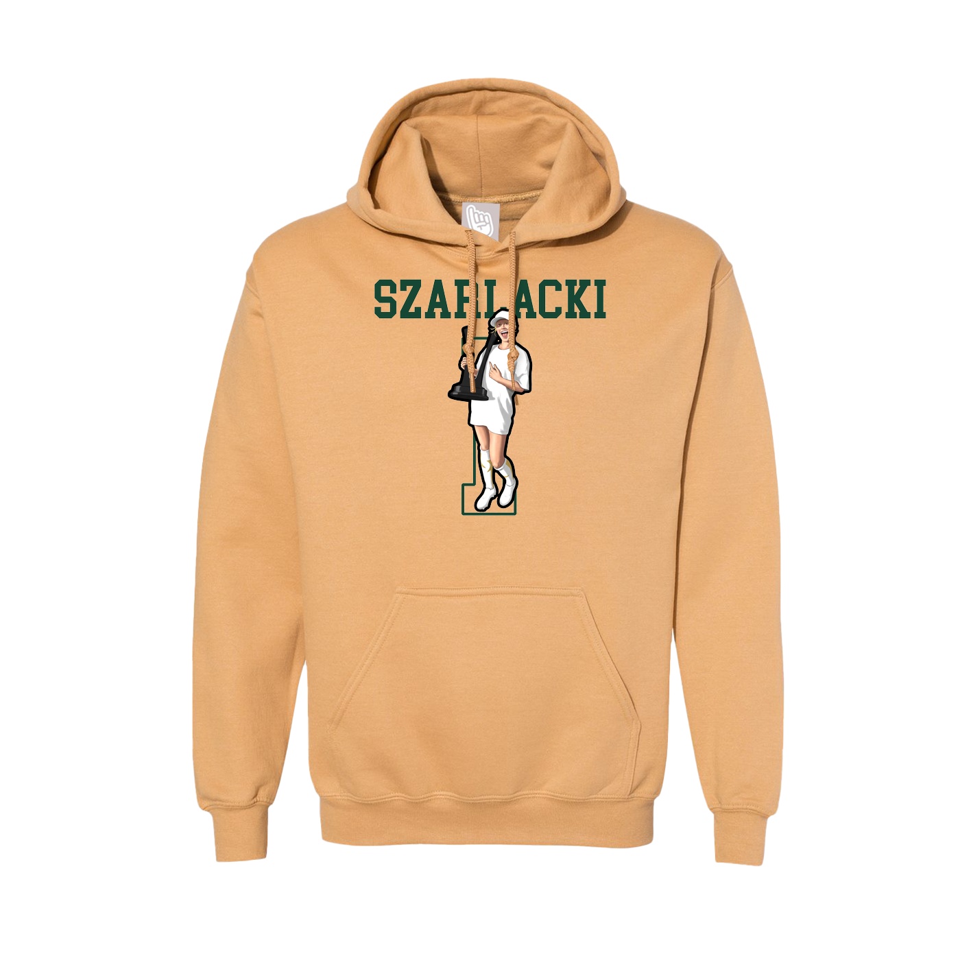 Hoodie — Shirsey in Vegas Gold