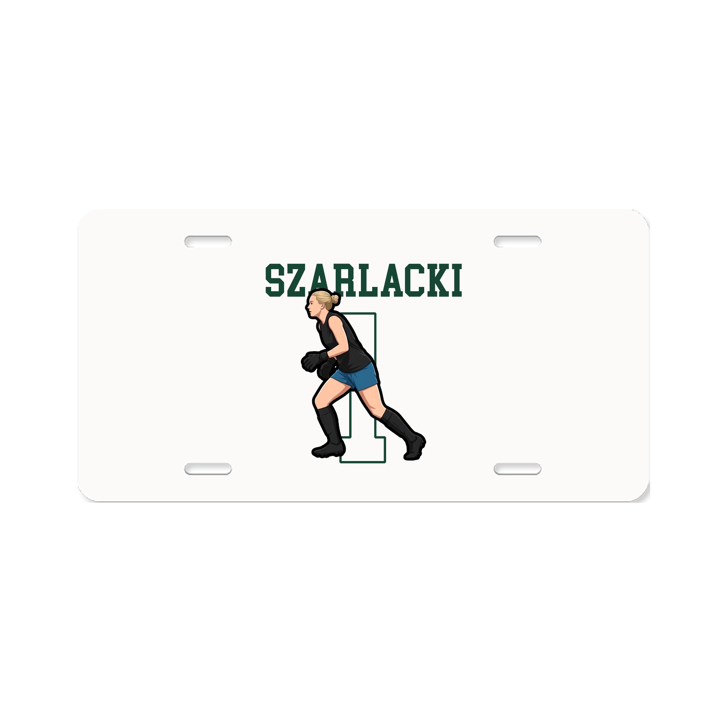 License Plate — Shirsey in Classic