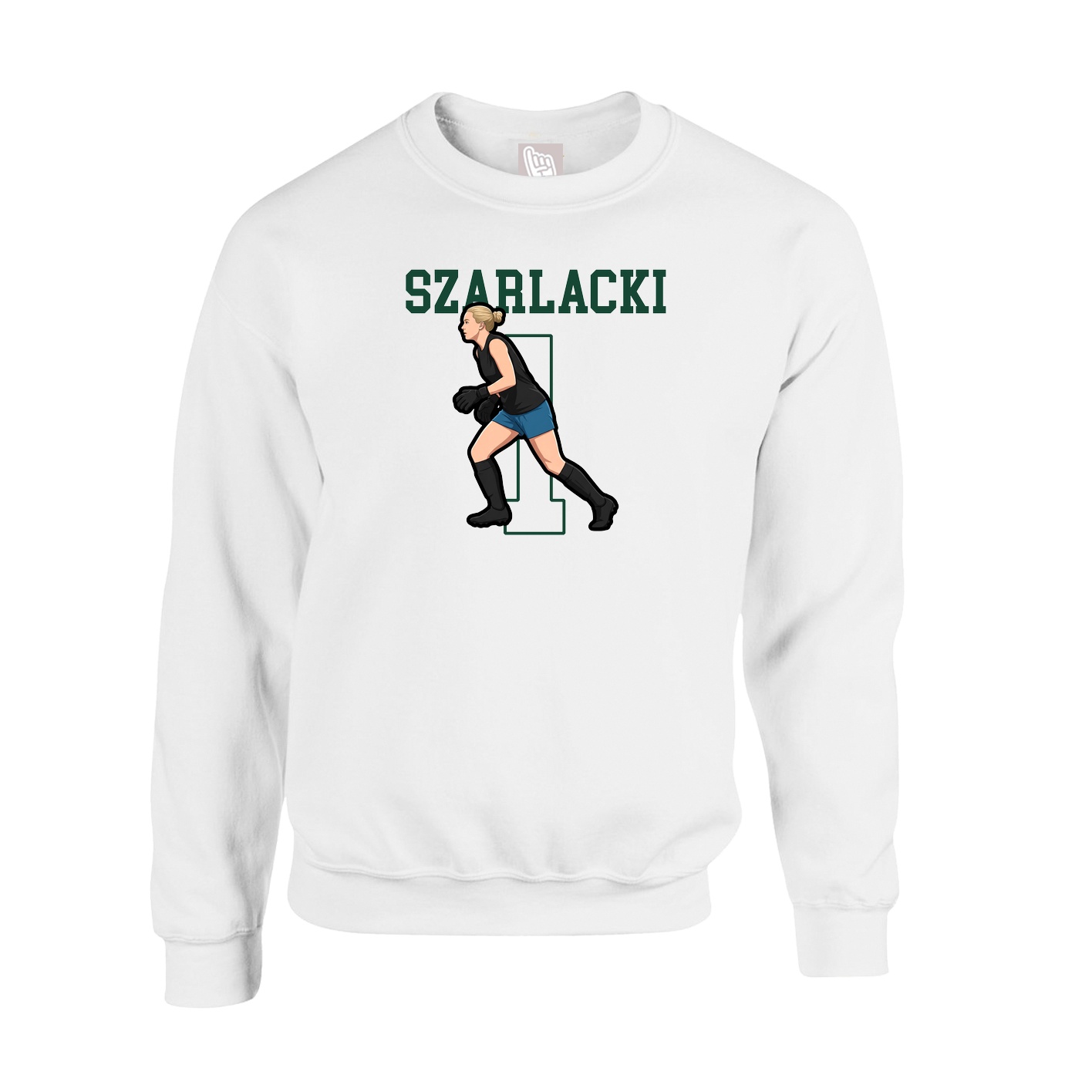 Fleece Crew — Shirsey in White