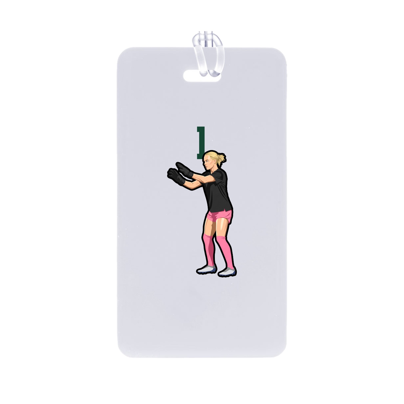 Bag Tag — Number Top in Classic