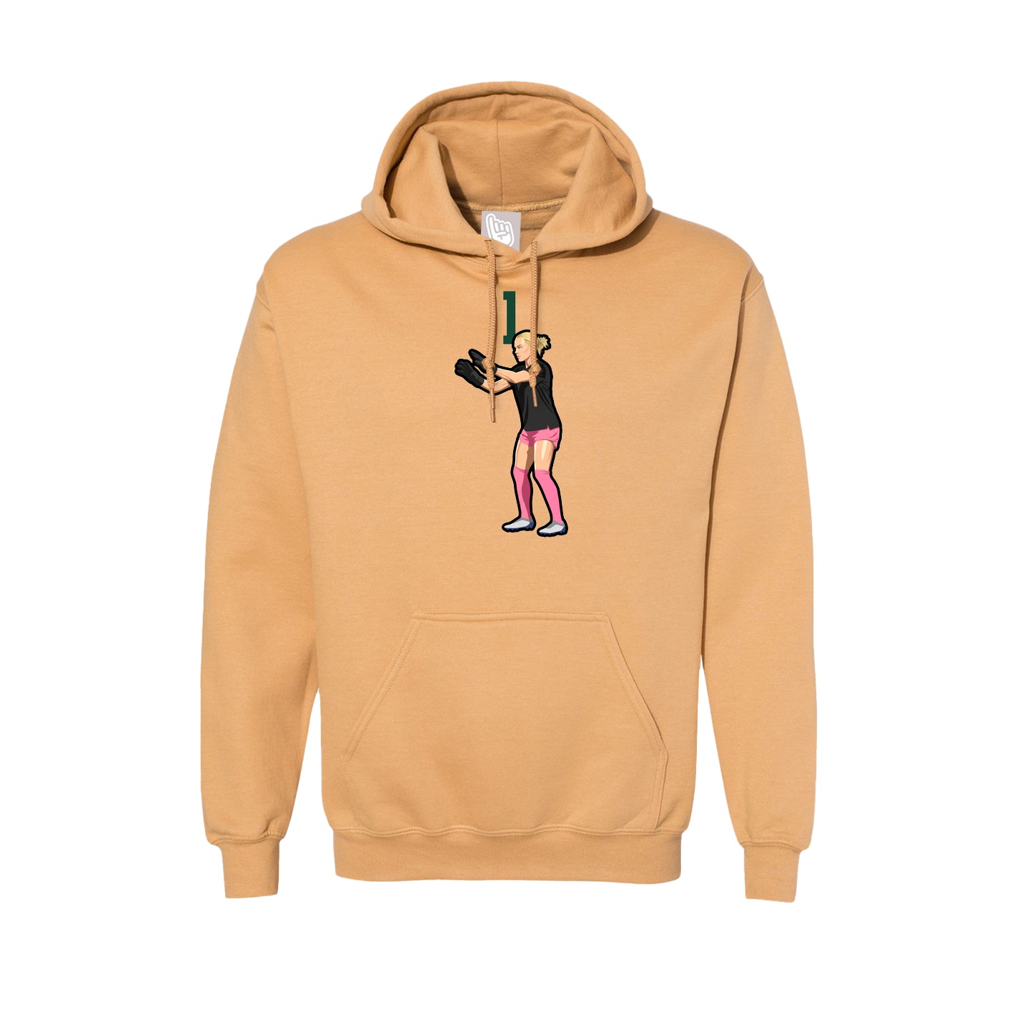 Hoodie — Number Top in Vegas Gold