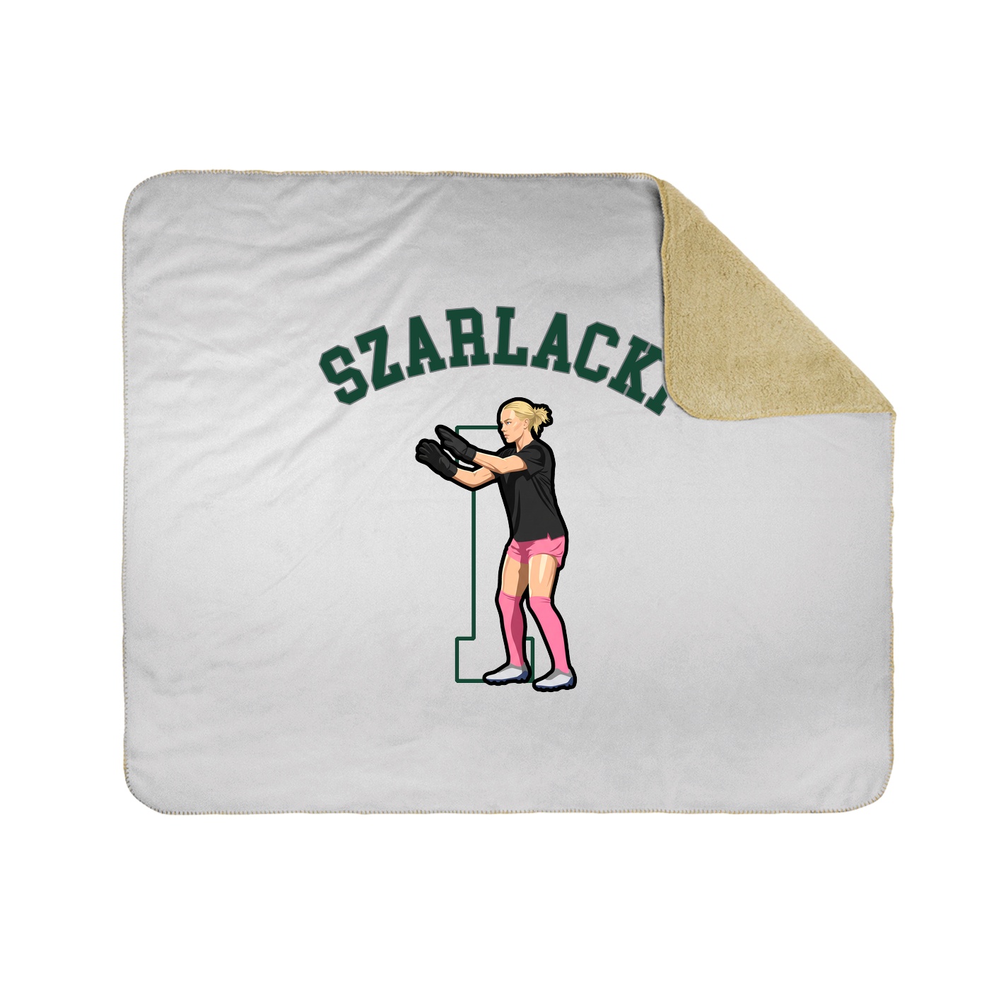 Throw Blanket — Shirsey Arch in White