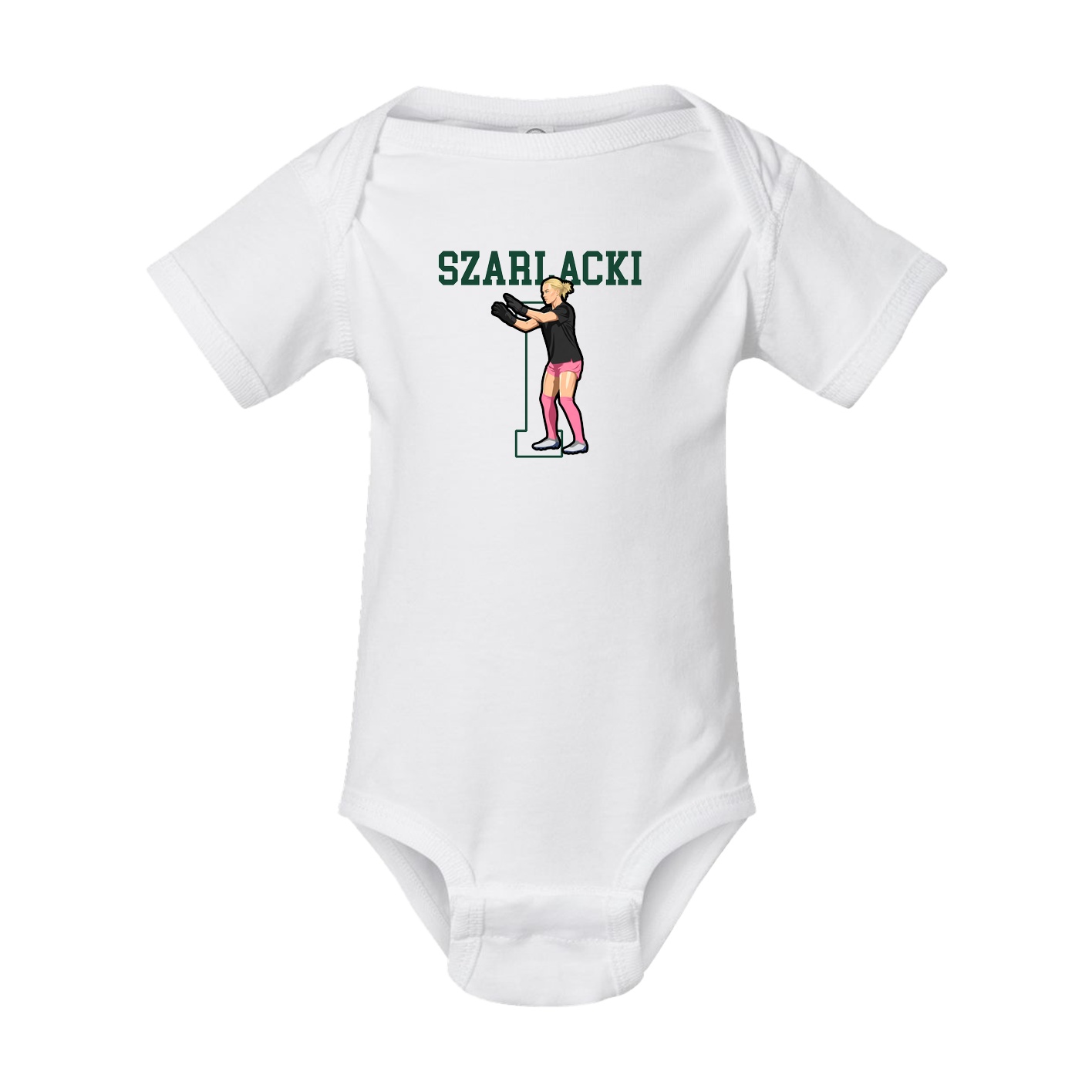 Baby Onesie — Shirsey in White