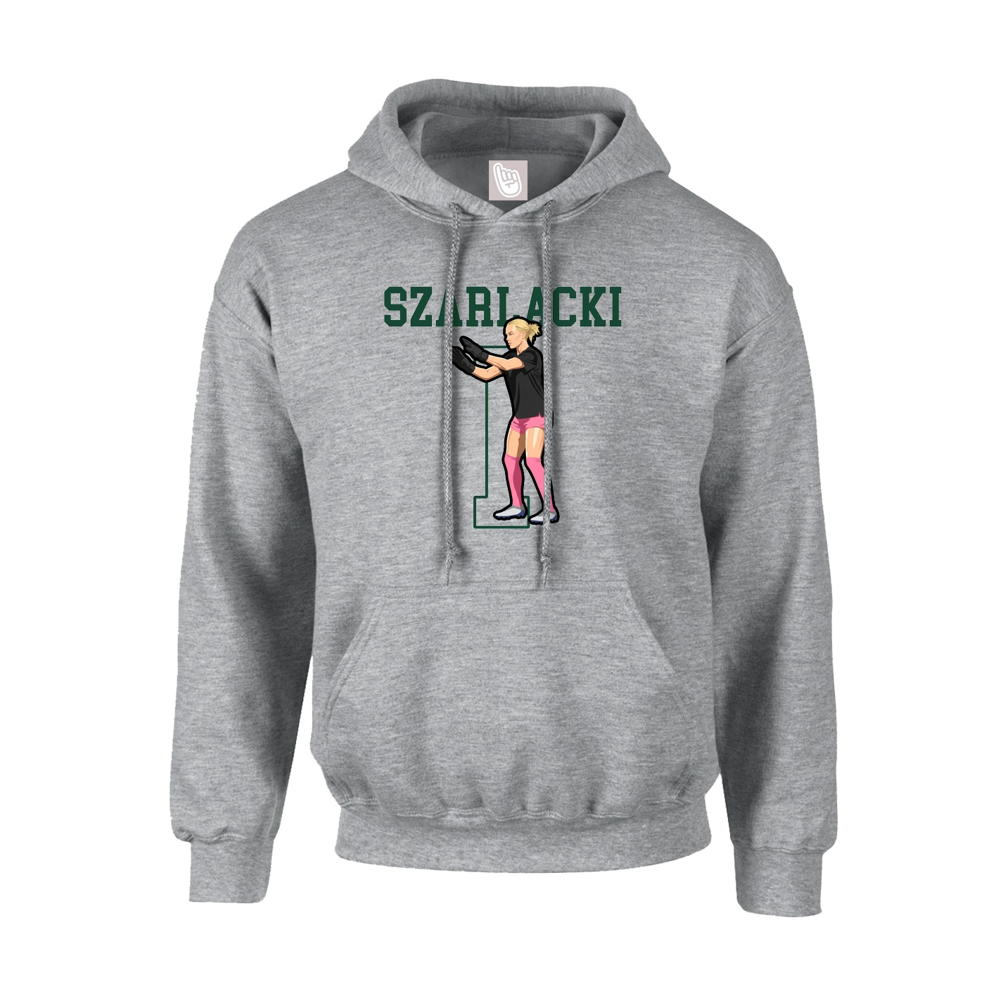 Hoodie — Shirsey in Grey