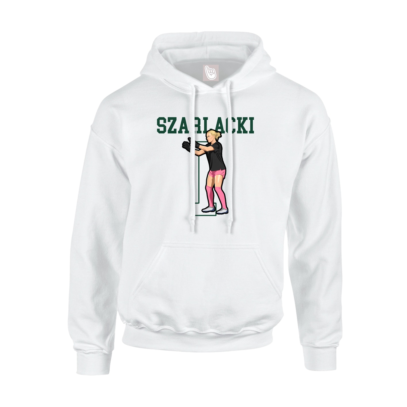 Youth Hoodie — Shirsey in White