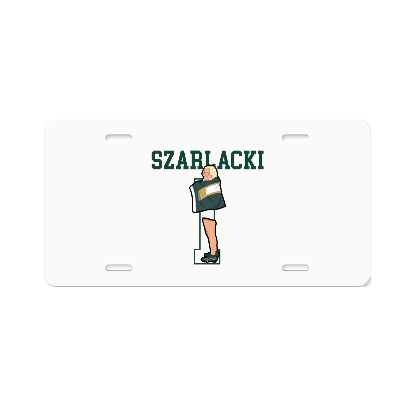 License Plate — Shirsey in Classic