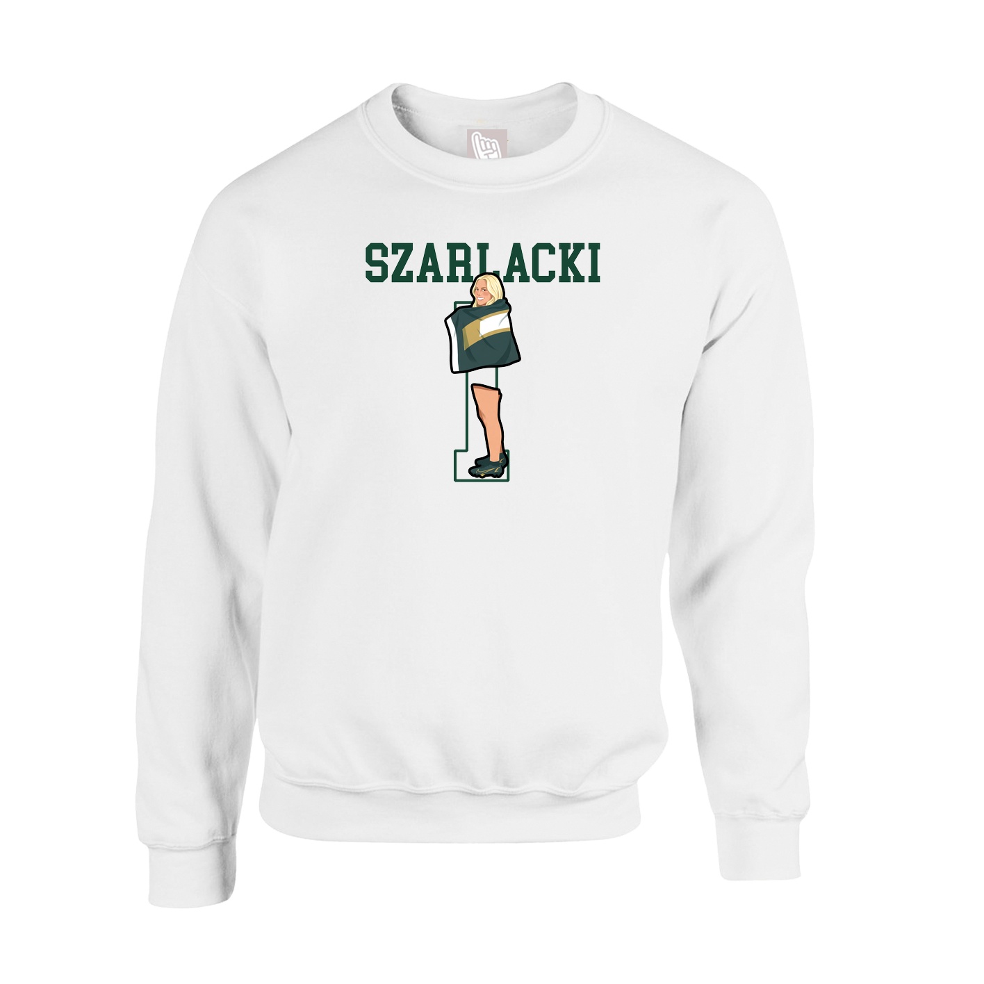 Fleece Crew — Shirsey in White
