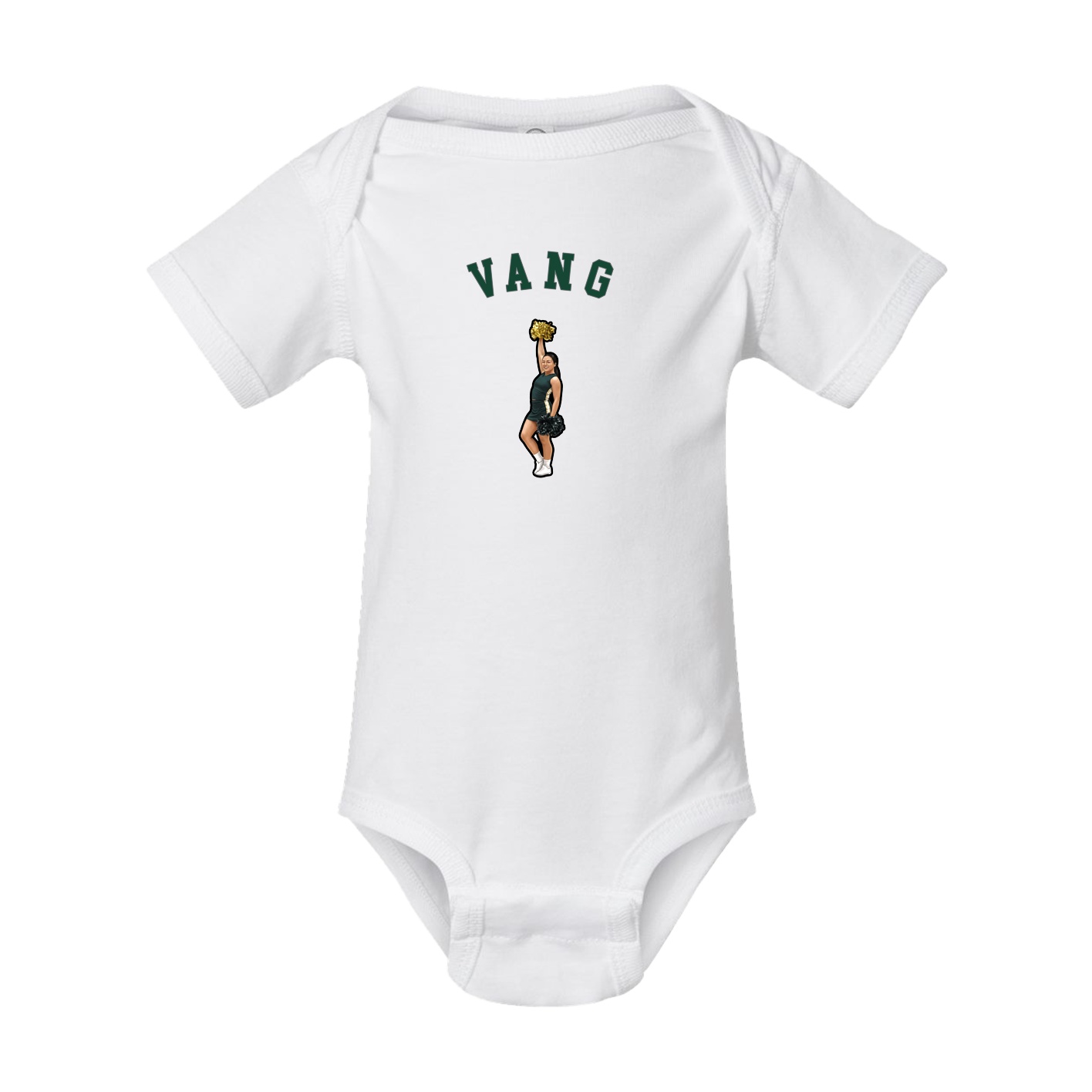 Baby Onesie — Shirsey Arch in White