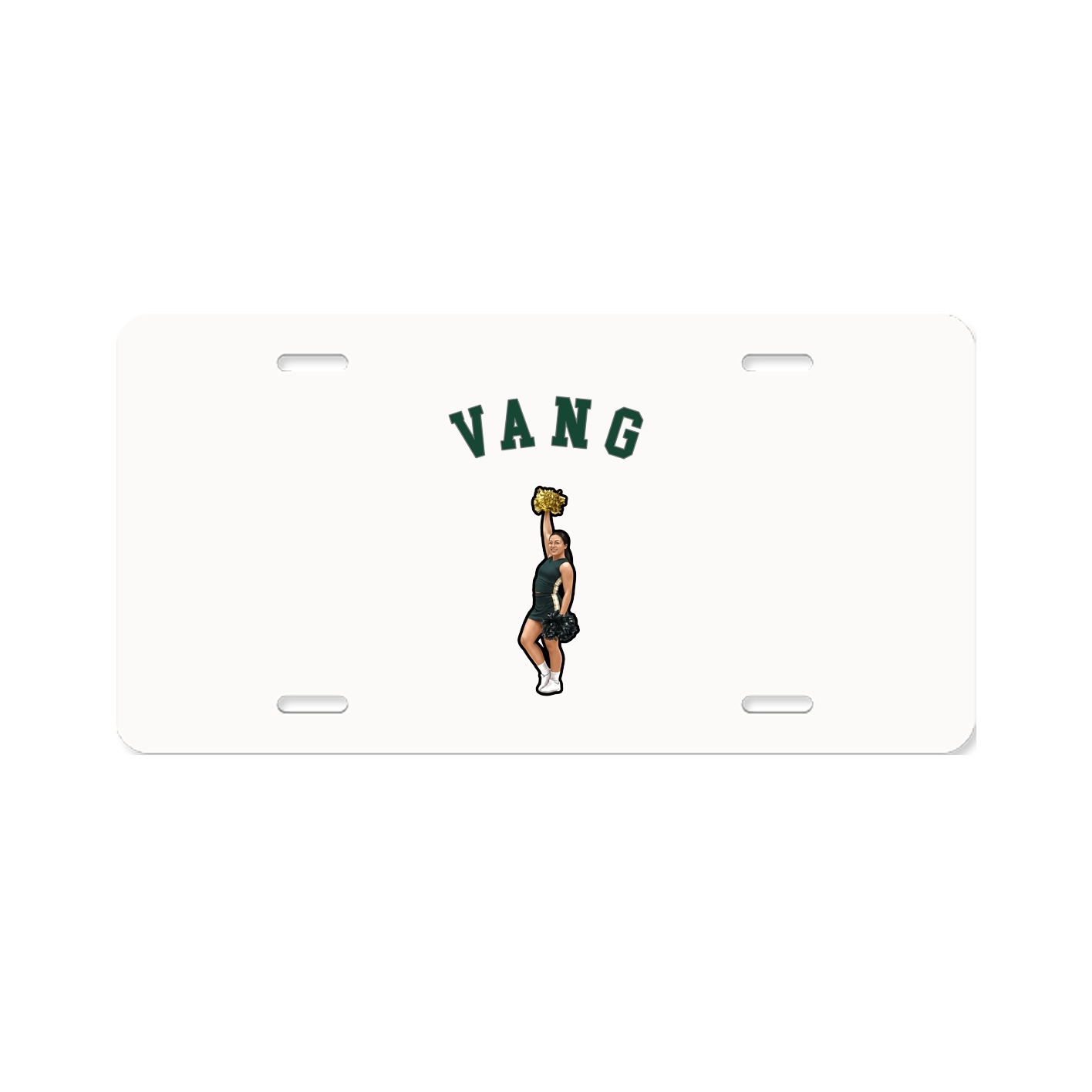 License Plate — Shirsey Arch in Classic