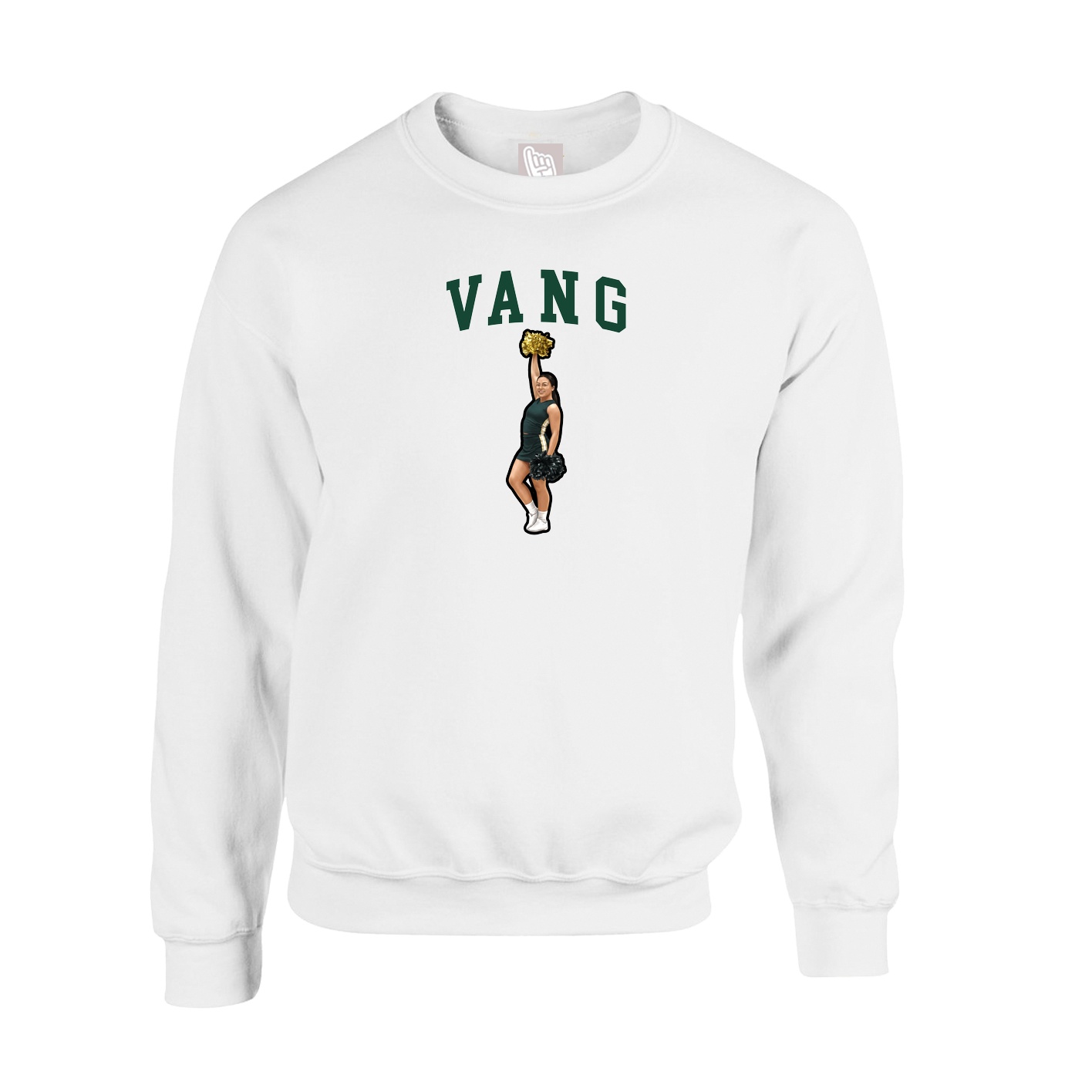 Fleece Crew — Shirsey in White