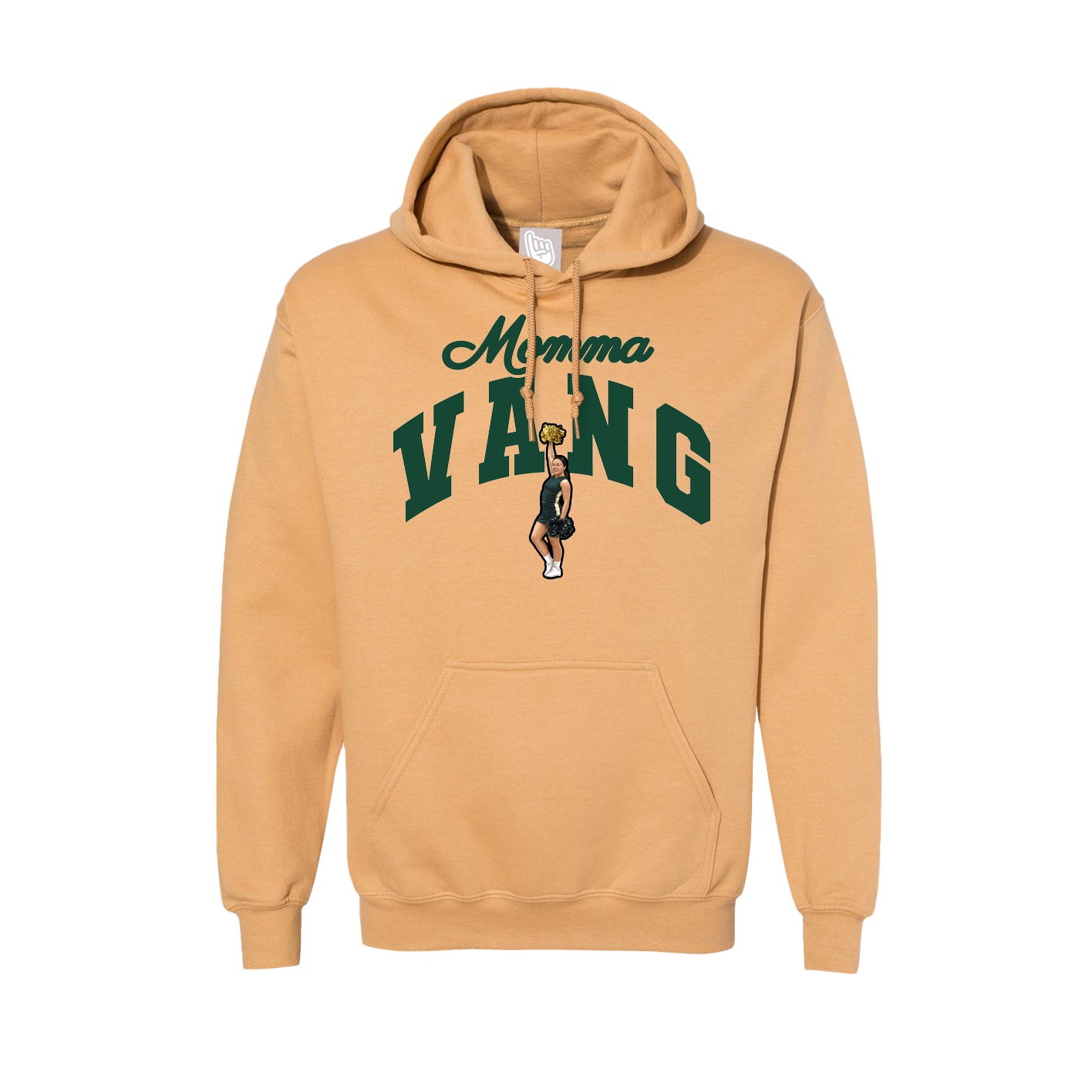 Hoodie — Mothers Day Arch in Vegas Gold