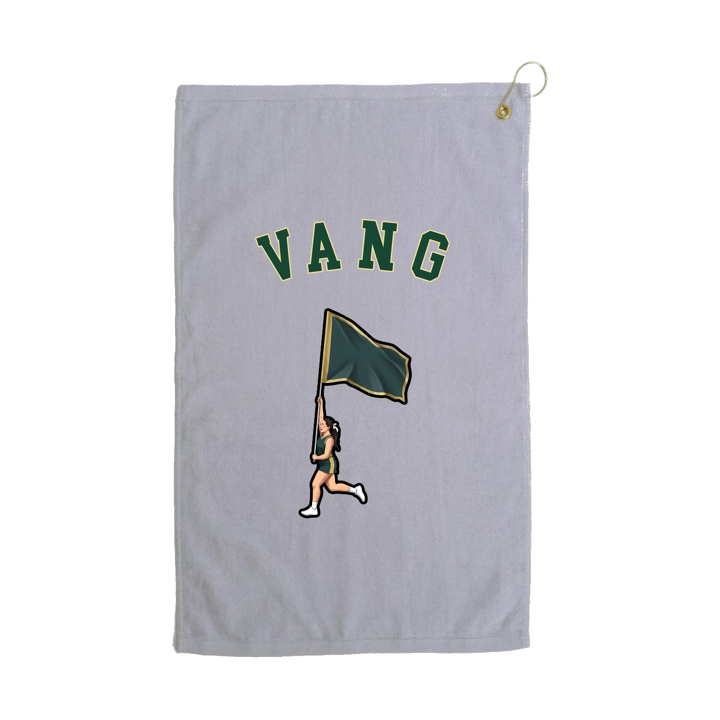 Golf Towel — Shirsey Arch in Grey