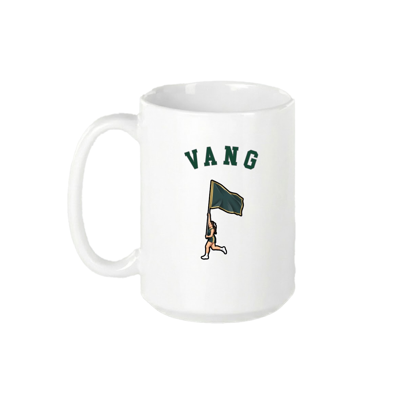 15oz Coffee Mug — Shirsey Arch in White