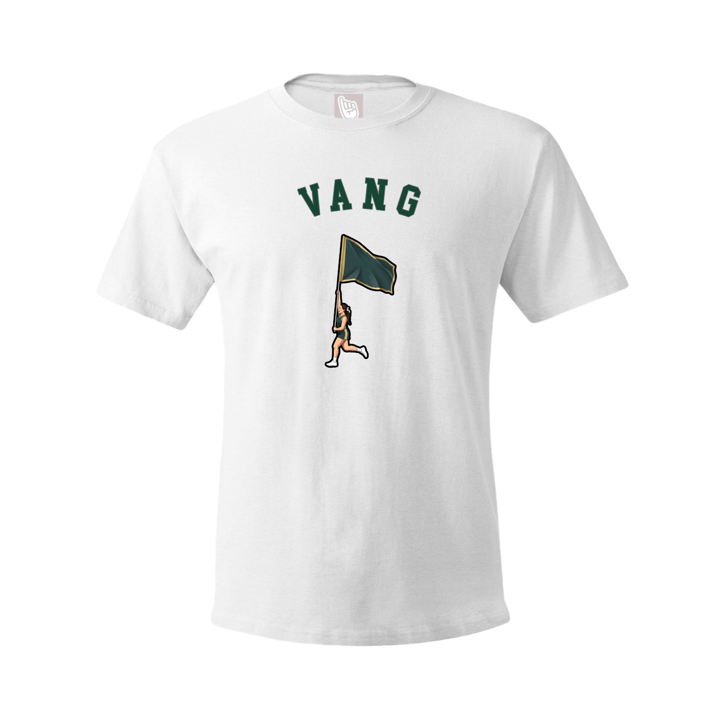 Youth Tee — Shirsey Arch in White