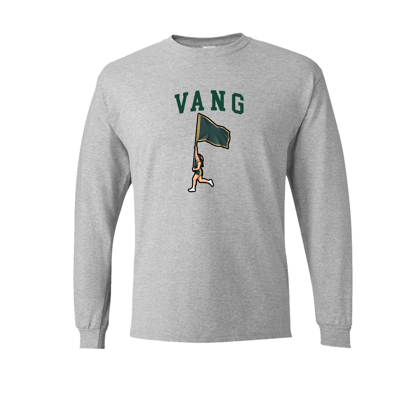 Long Sleeve Tee — Shirsey in Grey