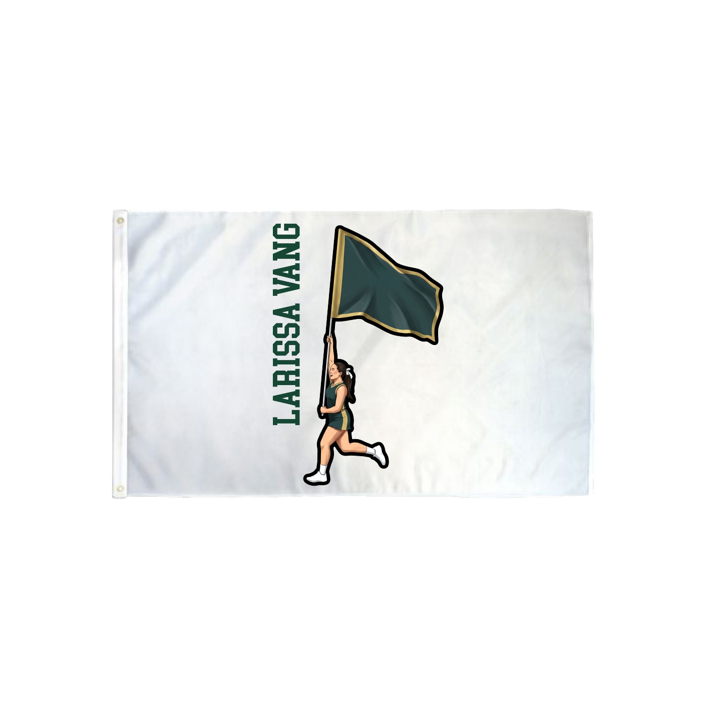 3x5 Flag — Name Vertical in Classic