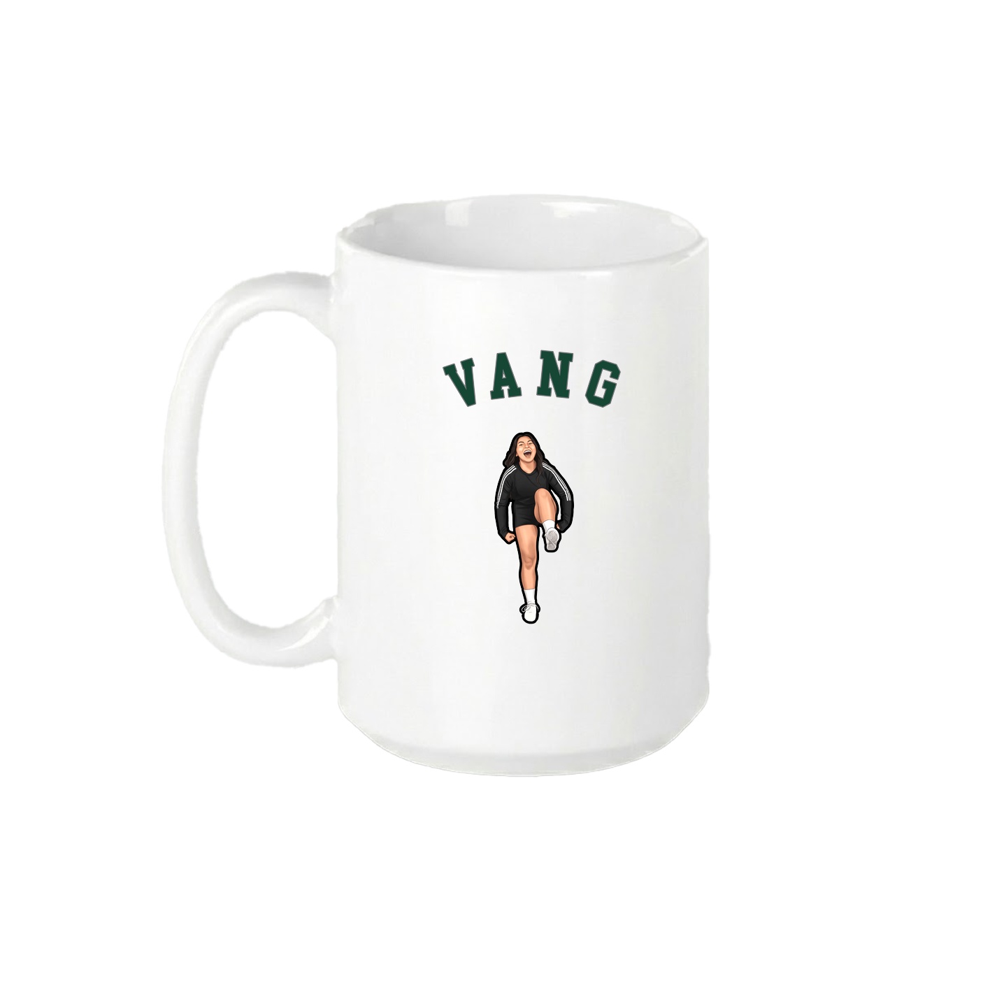 15oz Coffee Mug — Shirsey Arch in White