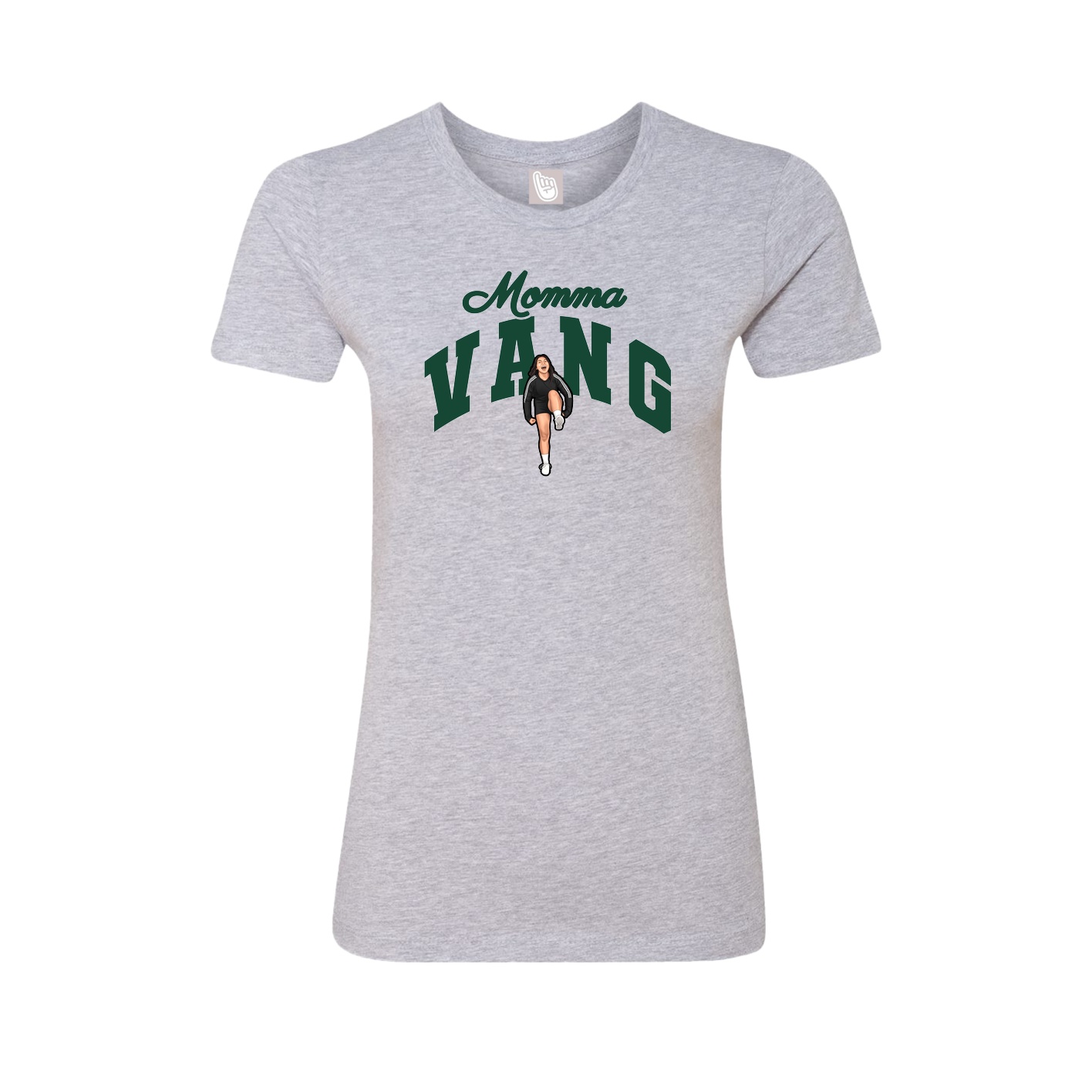 Womens Tee — Mothers Day Arch in Grey