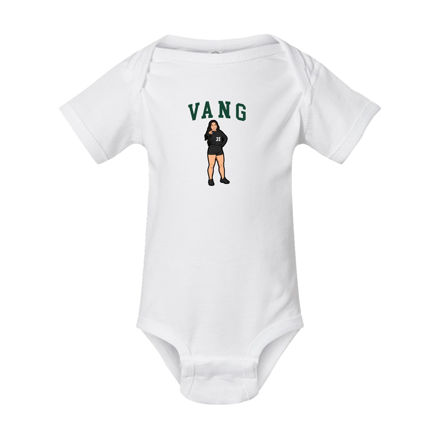Baby Onesie — Shirsey in White