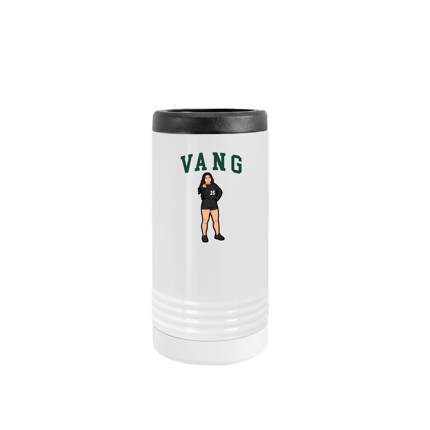 Slim Beverage Holder — Shirsey in White