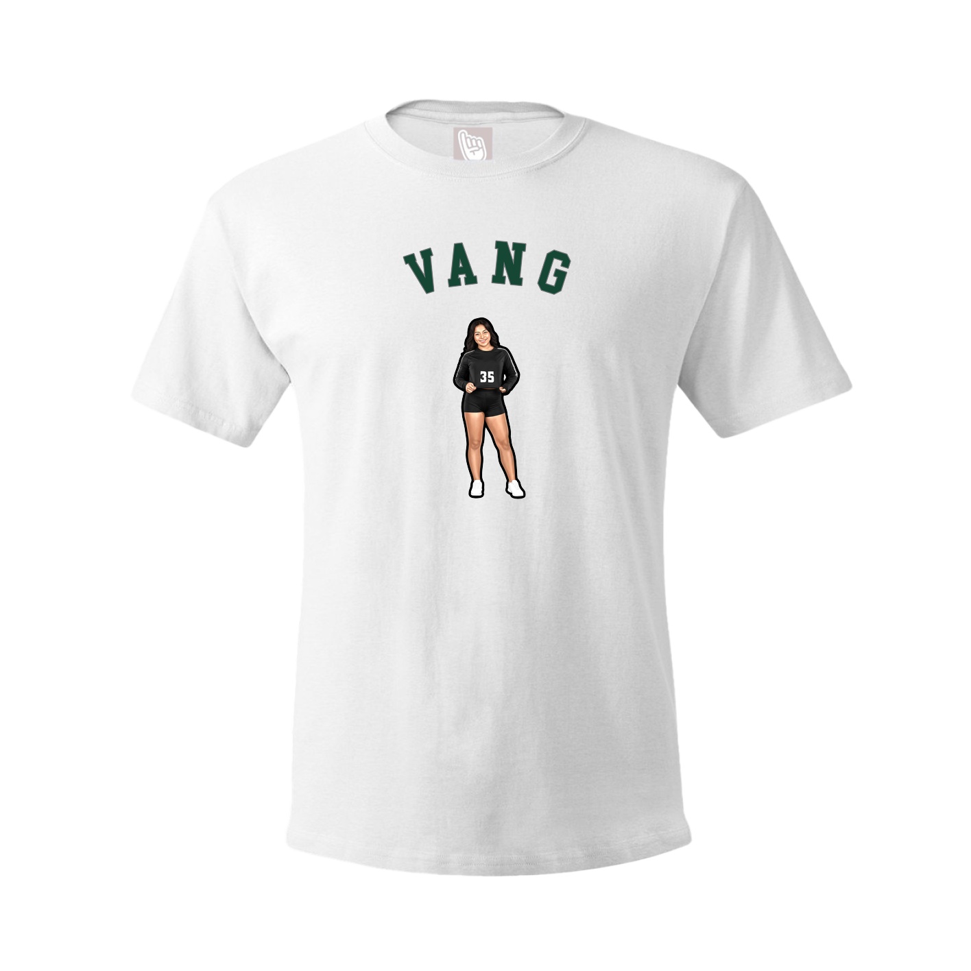 Tee — Shirsey Arch in White