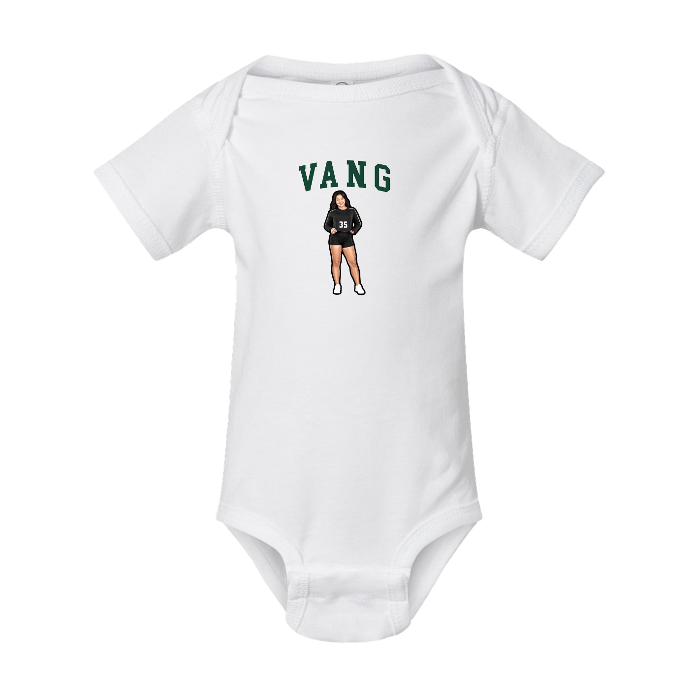 Baby Onesie — Shirsey in White
