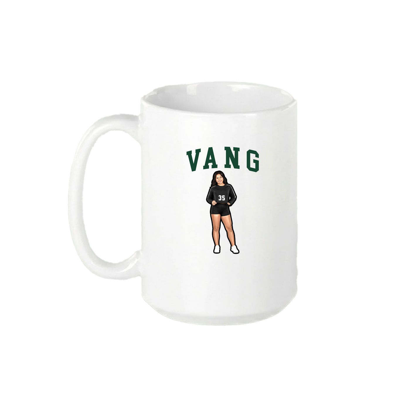 15oz Coffee Mug — Shirsey in White