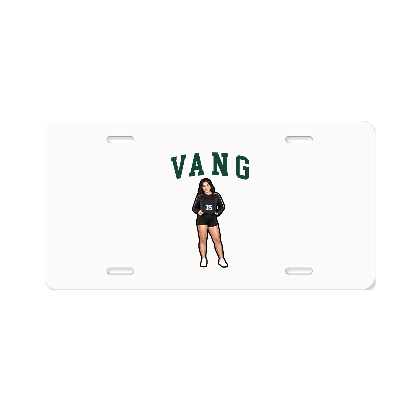 License Plate — Shirsey in Classic