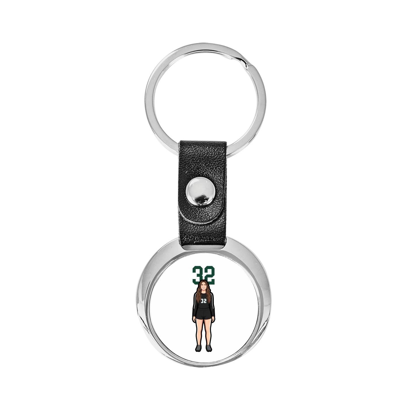 Key Chain — Number Top in Classic